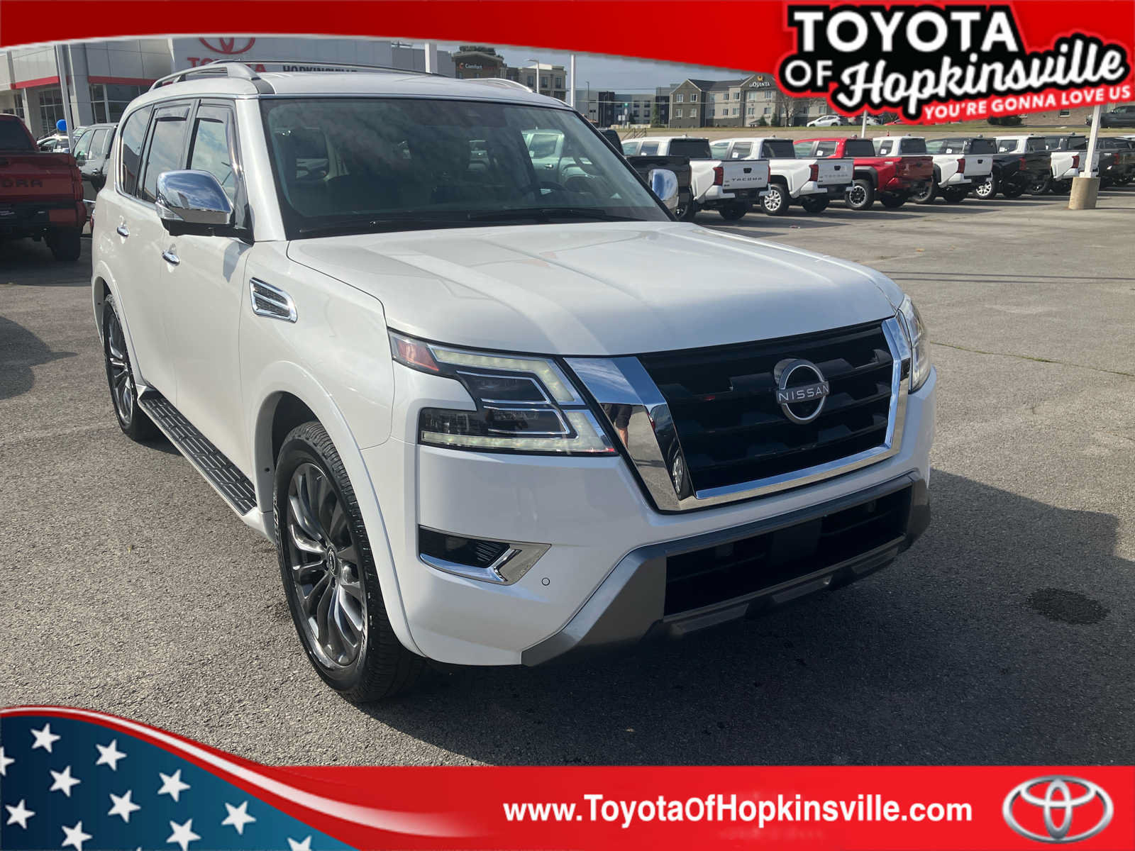 Used 2024 Nissan Armada Platinum w/ Captain's Chairs Package AWD/4WD image 1