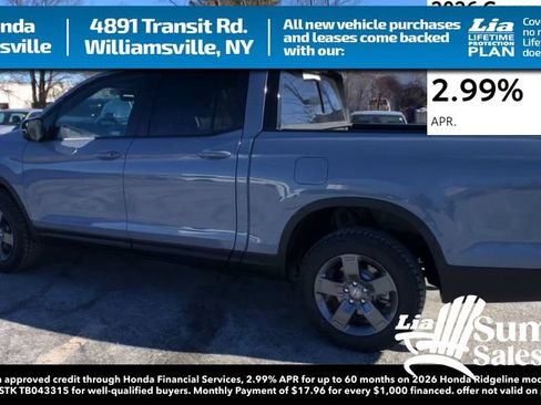 New 2026 Honda Ridgeline TrailSport image 6