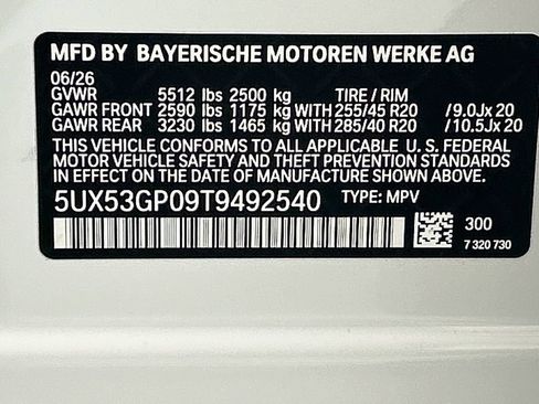 New 2026 BMW X3 xDrive30i w/ Convenience Package AWD/4WD image 34
