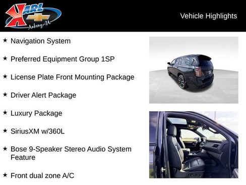 Used 2024 Chevrolet Tahoe RST w/ Luxury Package AWD/4WD image 2