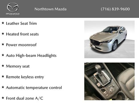 Certified 2025 MAZDA CX-5 AWD 2.5 S w/ Preferred Package image 2