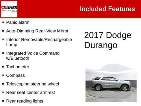 Used 2017 Dodge Durango SXT w/ 3rd Row Seating Group image 3
