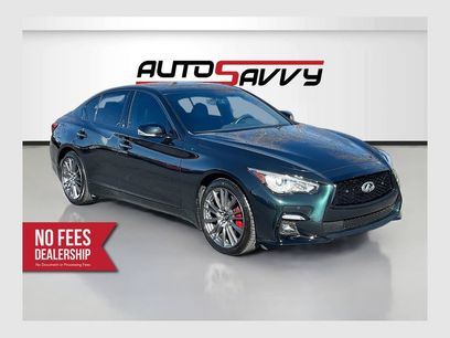 Used 2024 INFINITI Q50 Red Sport 400 w/ Black Opal Edition
