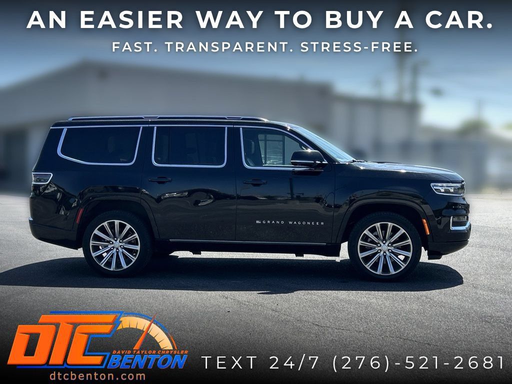 Used 2022 Jeep Grand Wagoneer Series II w/ Rear Seat Video Group 1 AWD/4WD image 2
