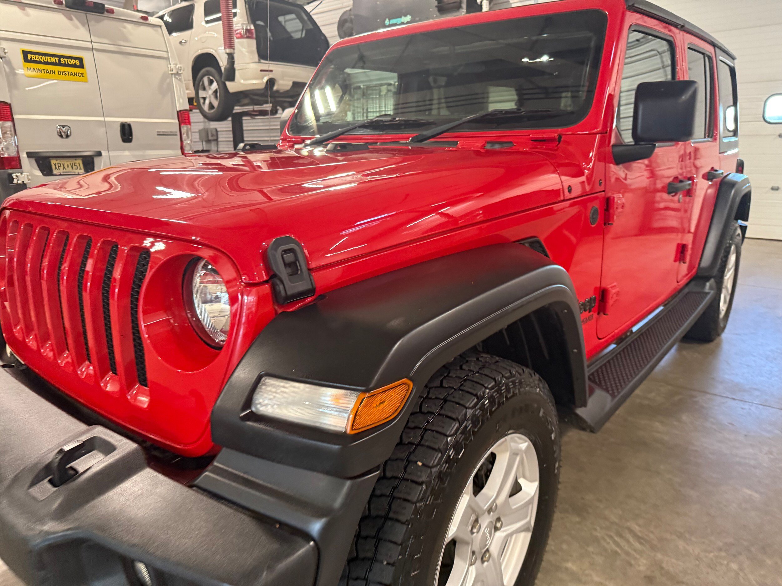 Used 2022 Jeep Wrangler Unlimited Sport w/ Cold Weather Group AWD/4WD image 45