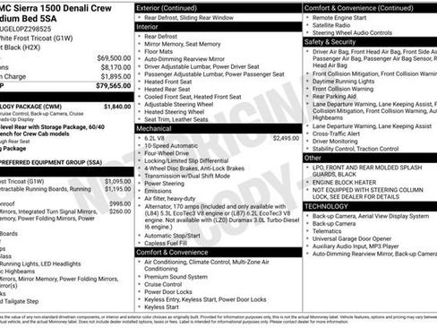 Used 2023 GMC Sierra 1500 Denali w/ Technology Package AWD/4WD image 3
