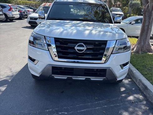 Certified 2024 Nissan Armada Platinum w/ Captain's Chairs Package image 3