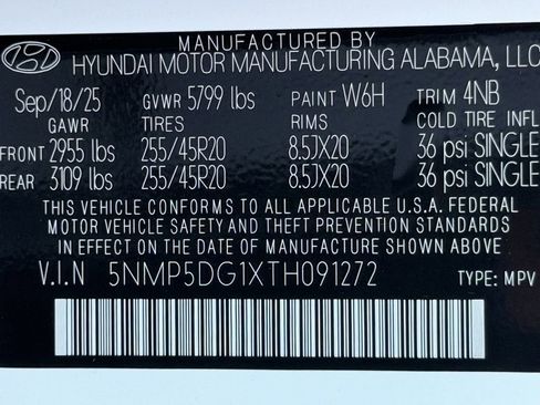 New 2026 Hyundai Santa Fe Calligraphy image 33