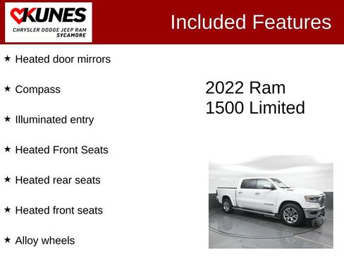Used 2022 RAM 1500 Limited AWD/4WD image 4