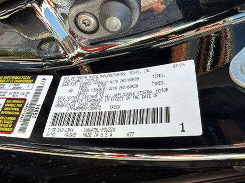 New 2026 Toyota Tundra 1794 Edition image 30