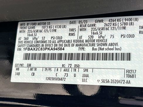 Certified 2023 Ford Transit 350 XLT image 33