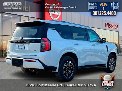 New 2026 Nissan Armada SL w/ Captain's Chari Seat Package AWD/4WD image 2