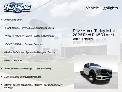 New 2026 Ford F450 Lariat