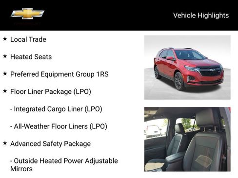 Used 2022 Chevrolet Equinox RS w/ Infotainment Package AWD/4WD image 18