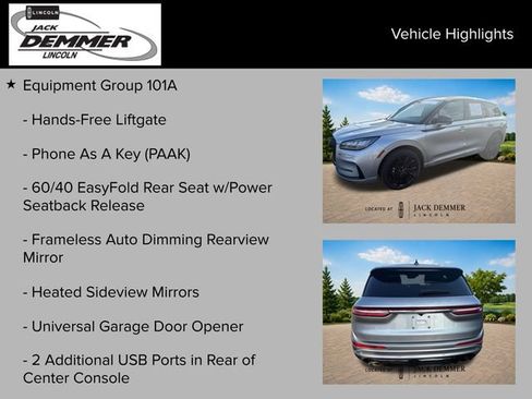 Certified 2024 Lincoln Corsair AWD w/ Equipment Group 101A image 25