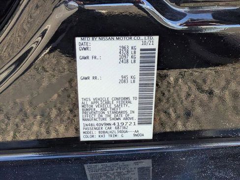 Used 2021 Nissan Altima 2.5 SV image 23