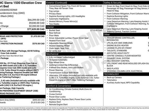 Used 2024 GMC Sierra 1500 Elevation image 2