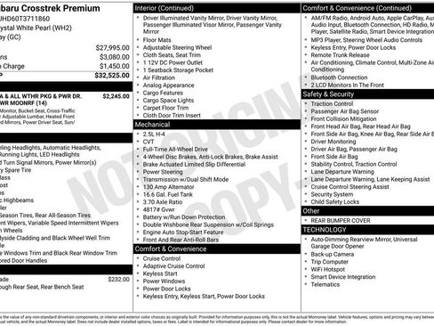 Certified 2026 Subaru Crosstrek 2.0i Premium image 5