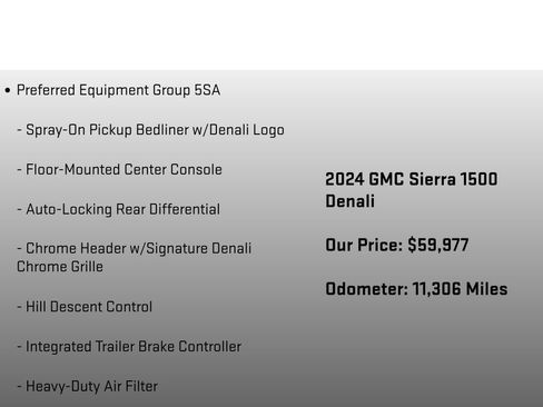 Used 2024 GMC Sierra 1500 Denali w/ Technology Package AWD/4WD image 18