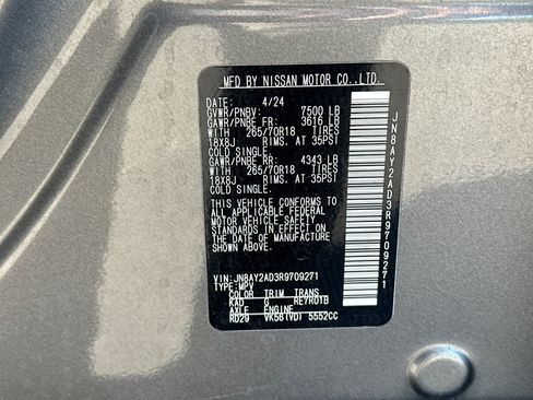 Certified 2024 Nissan Armada SV AWD/4WD image 30