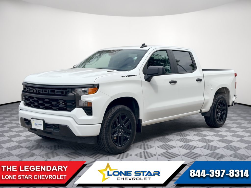 Used 2026 Chevrolet Silverado 1500 Custom w/ LPO, Dark Essentials Package RWD image 1