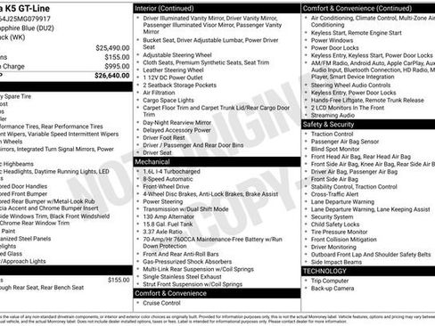 Used 2021 Kia K5 GT-Line image 5