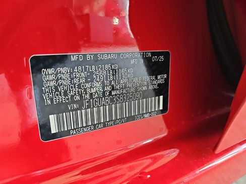 Certified 2025 Subaru Impreza 2.0i image 41