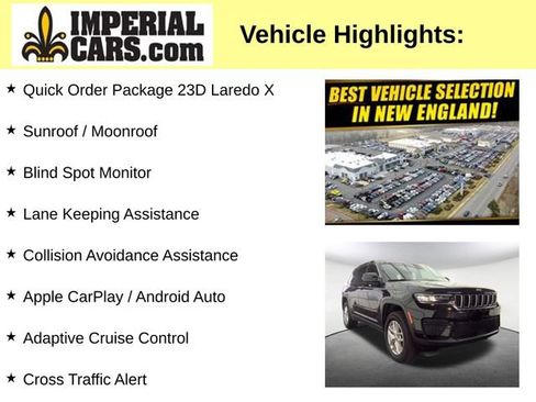 Used 2025 Jeep Grand Cherokee Laredo X AWD/4WD image 3