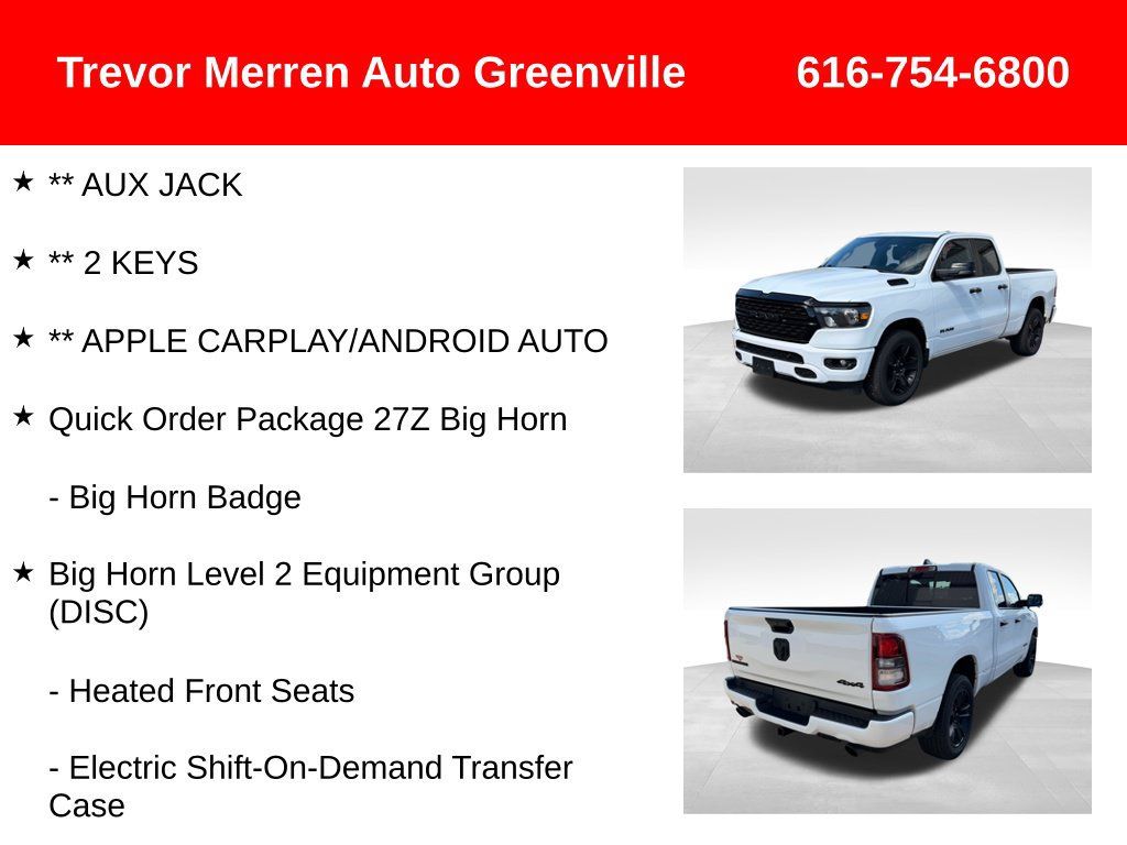 Used 2023 RAM 1500 Big Horn AWD/4WD image 20