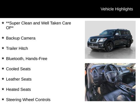 Used 2019 Nissan Armada Platinum image 6