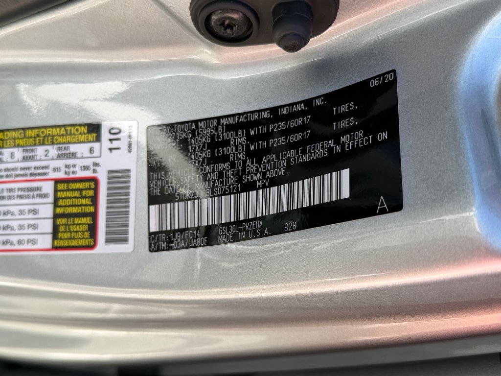 Used 2020 Toyota Sienna LE FWD image 31