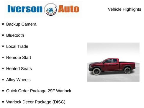 Used 2021 RAM 1500 Classic Warlock AWD/4WD image 2