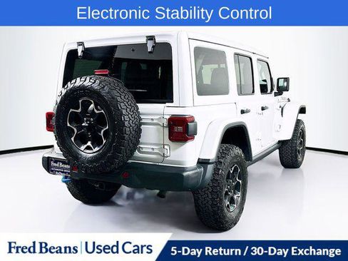 Certified 2023 Jeep Wrangler Unlimited Rubicon 4xe w/ Steel Bumper Group AWD/4WD image 8