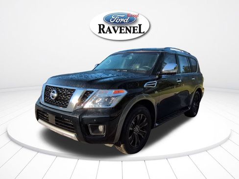 Used 2017 Nissan Armada Platinum w/ Captain Seat Package RWD image 8