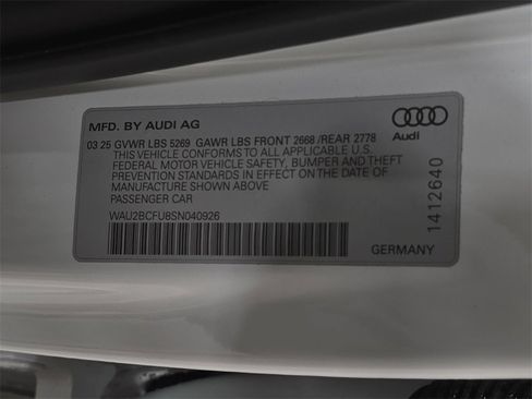 Certified 2025 Audi A5 2.0T Premium Plus w/ Premium Plus image 30