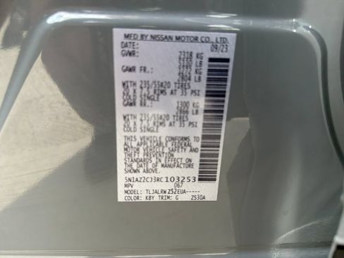 Certified 2024 Nissan Murano SL FWD image 38