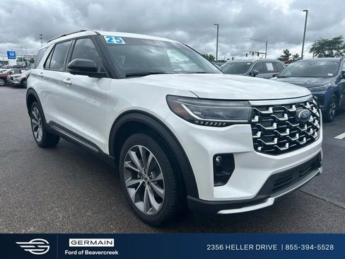 Used 2025 Ford Explorer Platinum w/ Ultimate Package AWD/4WD image 1