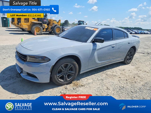 Used 2022 Dodge Charger SXT w/ Leather Interior Group RWD image 1