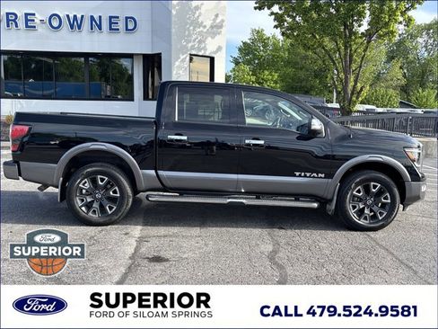 Used 2021 Nissan Titan Platinum Reserve w/ Moonroof Package AWD/4WD image 2