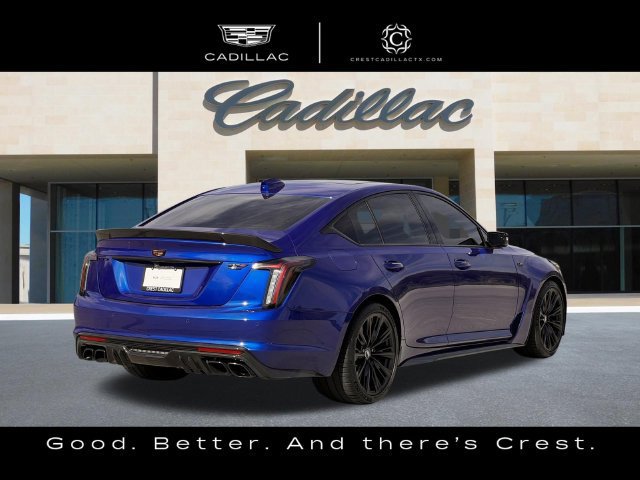 Used 2026 Cadillac CT5 V Blackwing w/ Deep Ocean Appearance Package RWD image 3