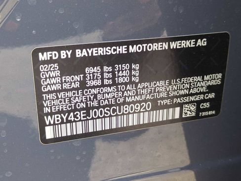 New 2025 BMW i7 eDrive50 w/ Executive Package image 37