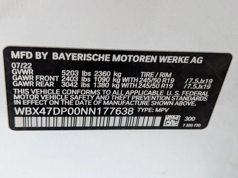 Used 2022 BMW X3 sDrive30i w/ Convenience Package w/ZPA image 21