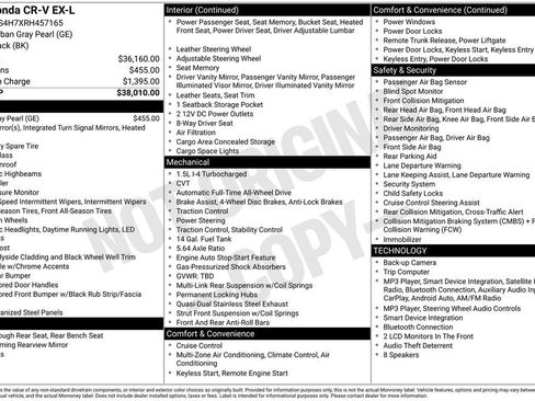 Used 2024 Honda CR-V EX-L image 6
