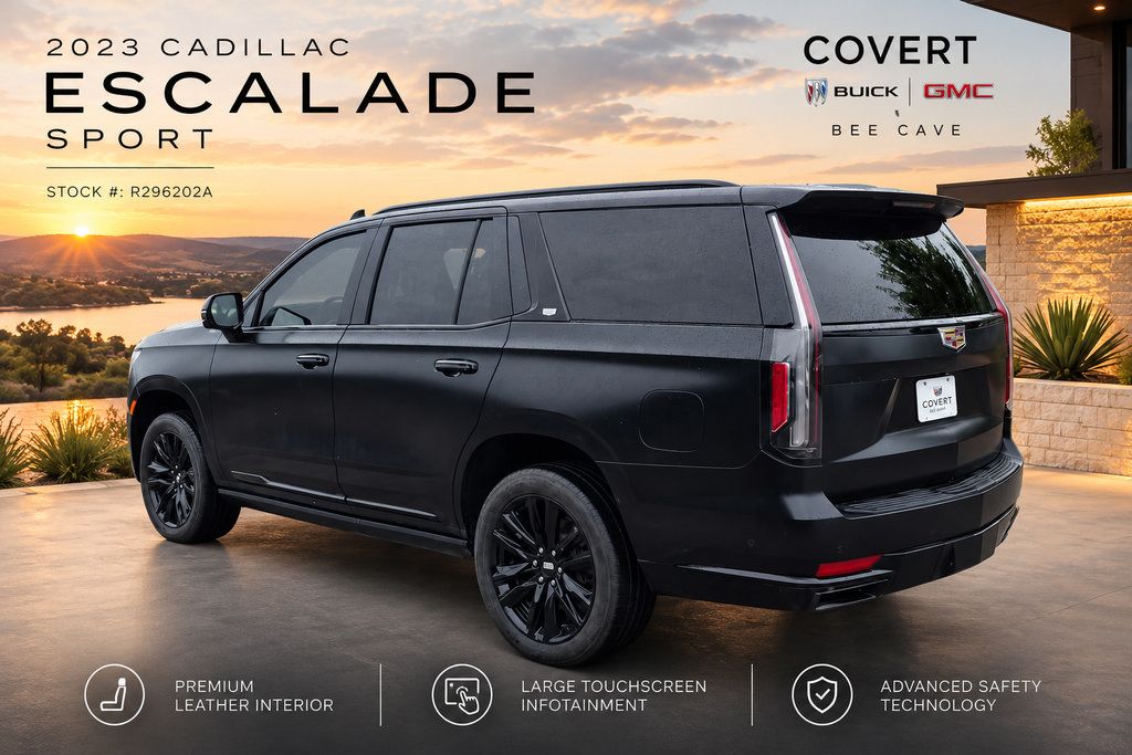 Used 2023 Cadillac Escalade Sport w/ Touring Package AWD/4WD image 3