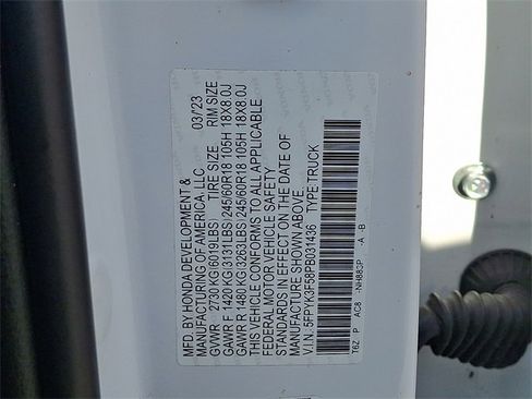 Used 2023 Honda Ridgeline RTL image 27