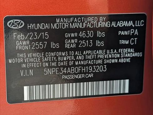 Used 2015 Hyundai Sonata Sport 2.0T FWD image 24