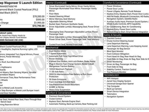 Used 2025 Jeep Wagoneer S Launch Edition AWD/4WD image 8