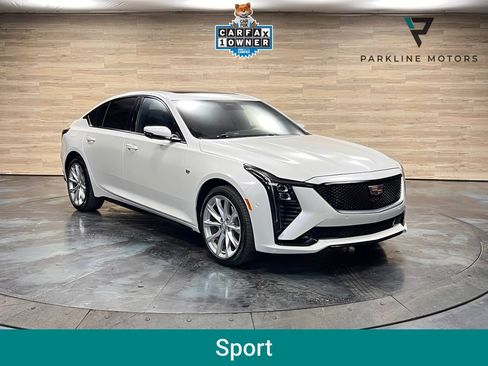 Used 2025 Cadillac CT5 Sport w/ Sun And Sound Package AWD/4WD image 1