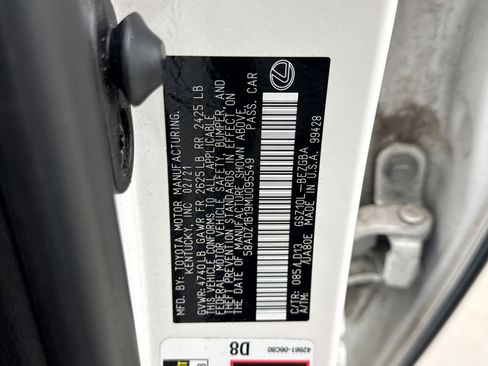 Used 2021 Lexus ES 350 w/ Premium Package image 12