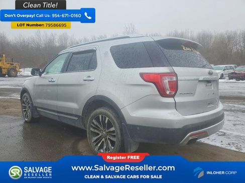 Used 2017 Ford Explorer Platinum AWD/4WD image 3